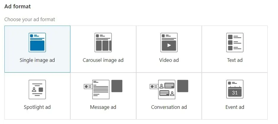 LinkedIn-ad-formats