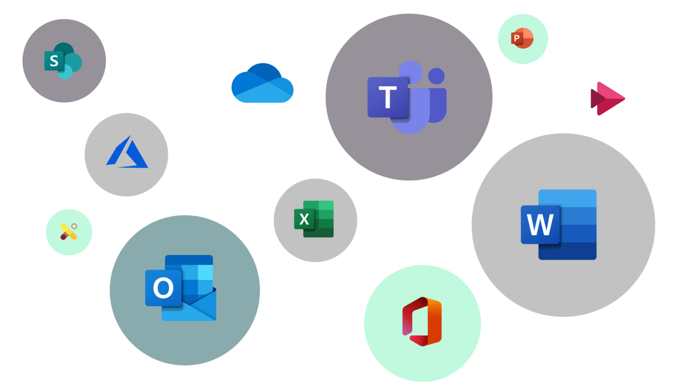 microsoft apps logos