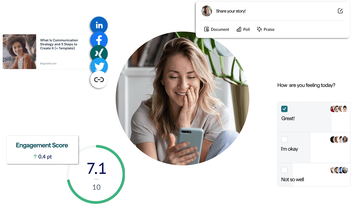 Haiilo employee engagement platform