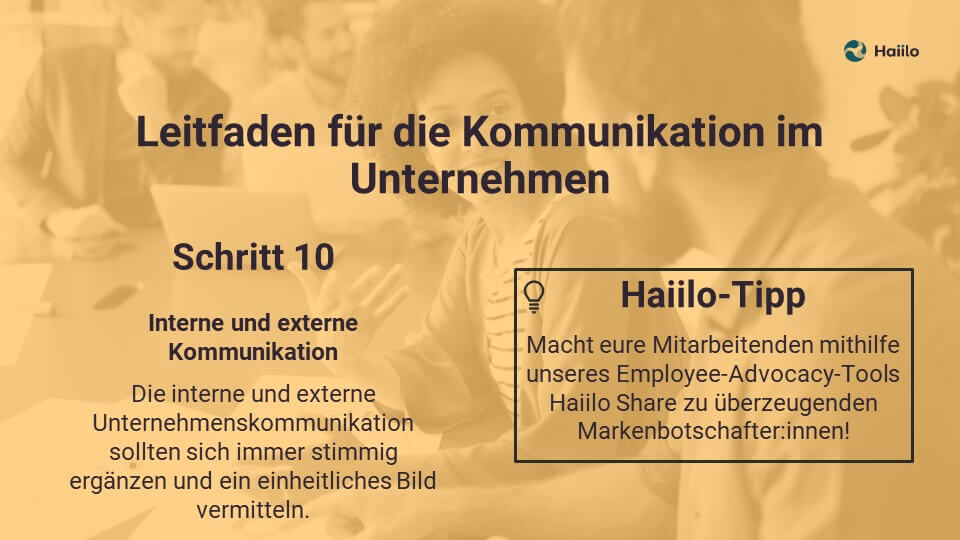 Leitfaden für die Kommunikation im Unternehmen: Interne und externe Kommunikation