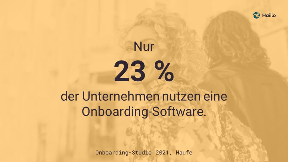 Studie Onboarding digital: Nur 23 % der Unternehmen nutzen eine Onboarding-Software