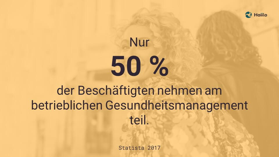 Studie: Nur 50 % der Beschäftigten nehmen am betrieblichen Gesundheitsmanagement teil