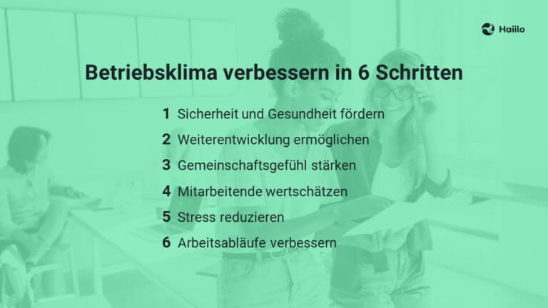 6 Verbesserungsvorschläge für den Arbeitsplatz – Haiilo
