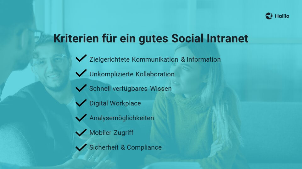 Alternative Yammer: Kriterien für ein gutes Social Intranet