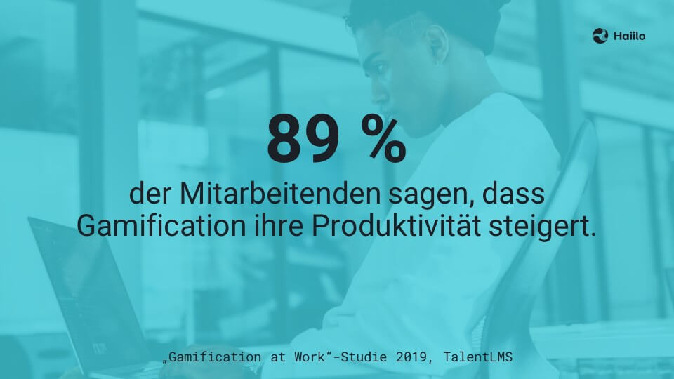 Studie: 89 % der Mitarbeitenden sagen, dass Gamification ihre Produktivität steigert