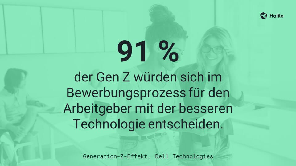 Studie Alternative Yammer: 91 % der Gen Z würden sich im Bewerbungsprozess für den Arbeitgeber mit der besseren Technologie entscheiden