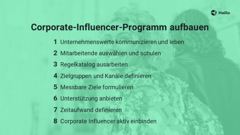 Picture of So geht erfolgreiches Corporate Influencer Marketing – Haiilo