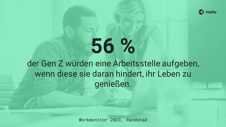 Studie Generation Z Arbeitsmoral: 56 % der Gen Z würden eine Arbeitsstelle aufgeben, wenn diese sie daran hindert, ihr Leben zu genießen