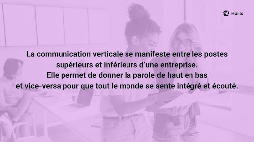 Concept et definition communication verticale