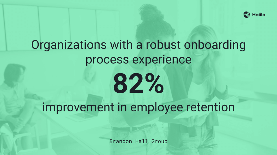 Employee onboarding retention