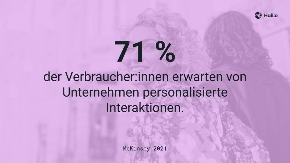 Studie: 71 % der Verbraucher:innen erwarten von Unternehmen personalisierte Interaktionen