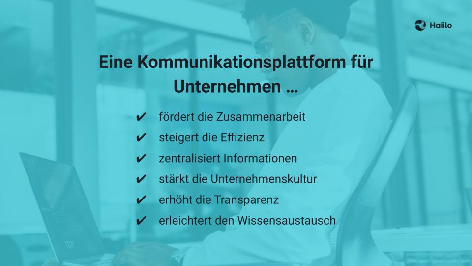 Die Vorteile einer Kommunikationsplattform für Unternehmen