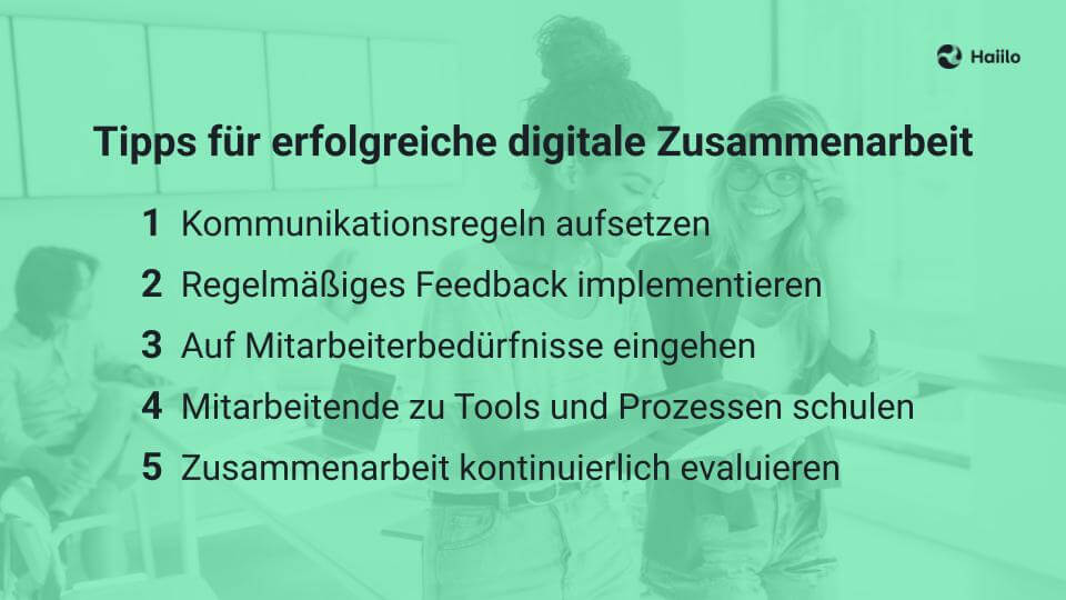 Tipps für eine erfolgreiche digitale Zusammenarbeit