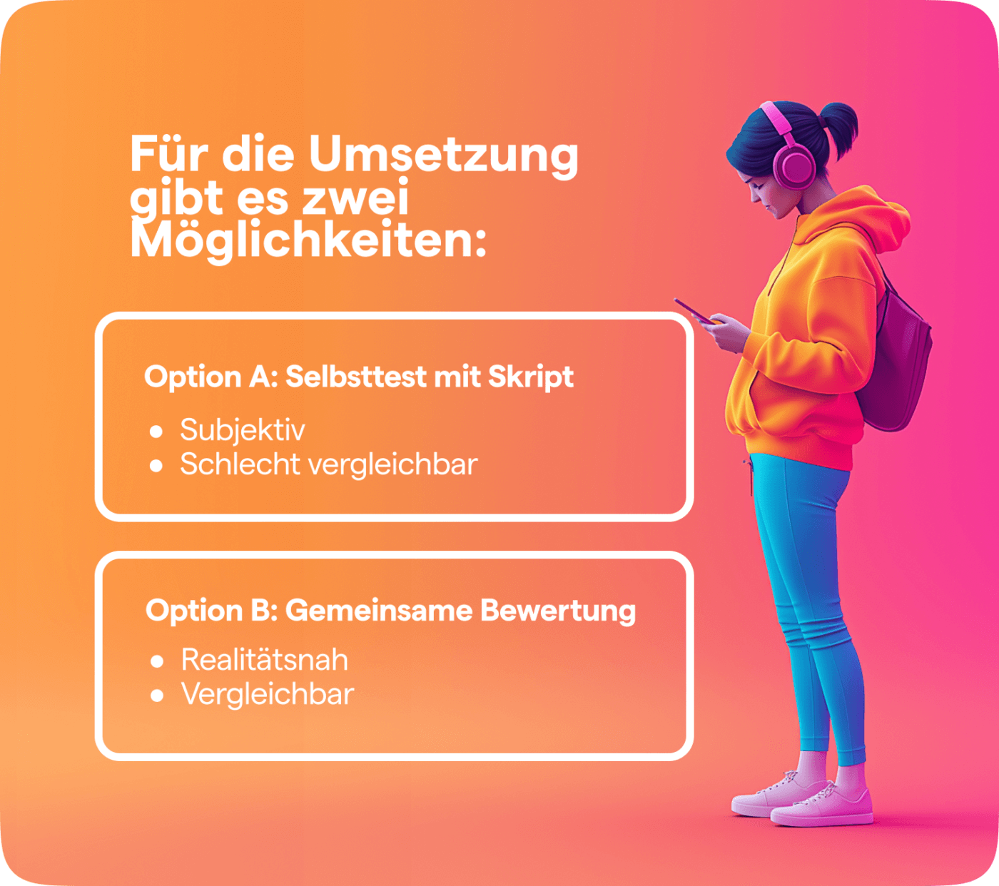 Usability Umsetzung Möglichkeiten