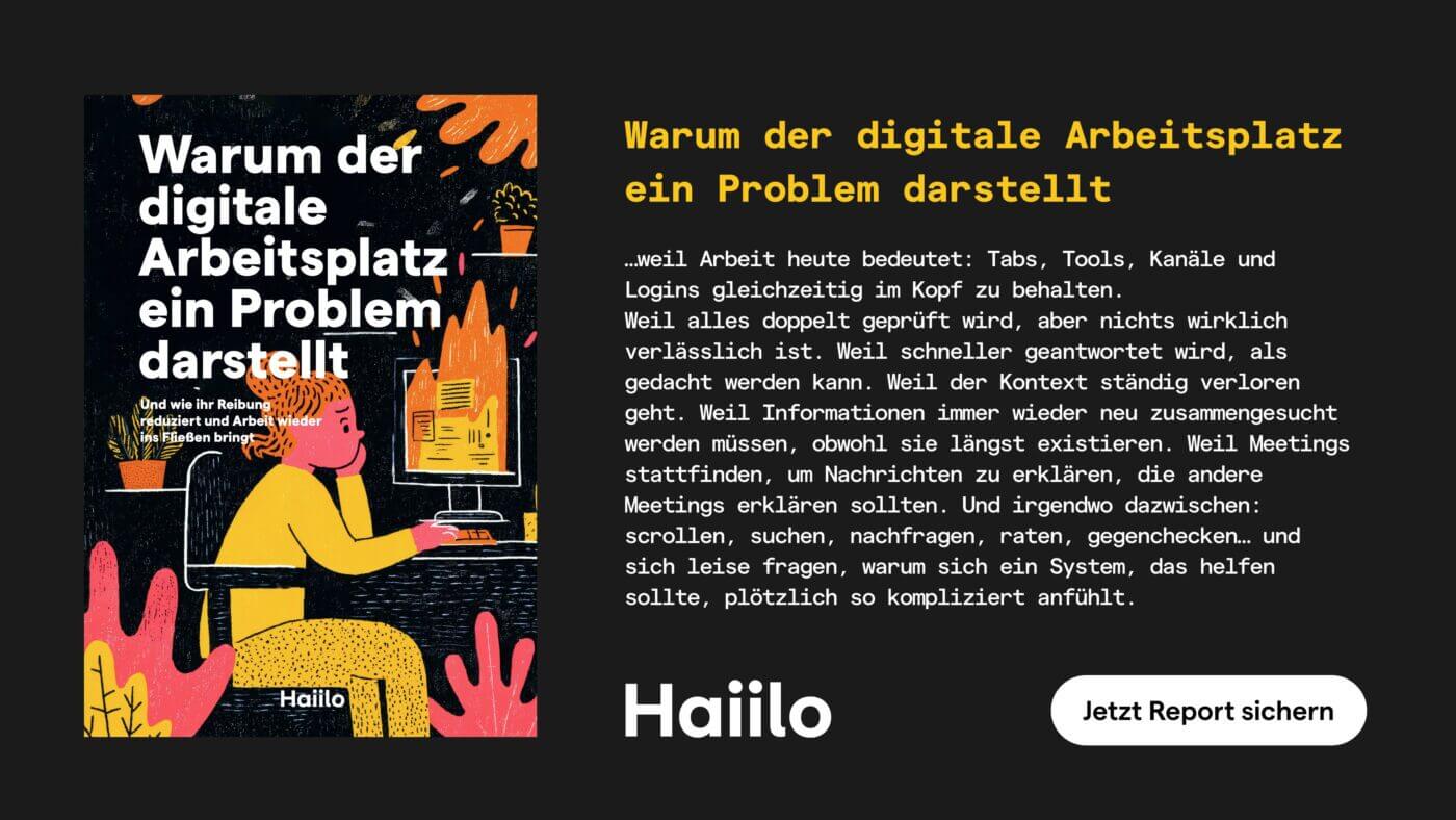 Warum der digitale Arbeitsplatz ein problem darstellt